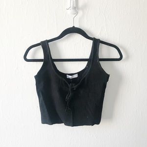 Oak + Fort cropped tank top